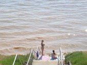 Спуск к пляжу санатория