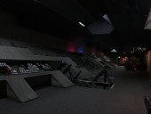 Общий вид зала Музея с макетом разрушенного Города-Герой Сталинград