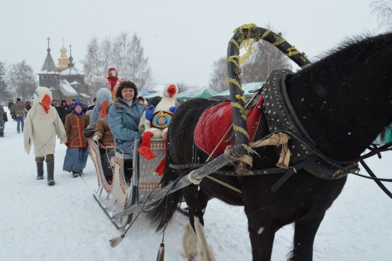 Фотография Праздник «Масленичные потехи с гусиными боями» 3